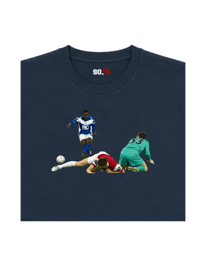 Birmingham City - Martins Goal vs Arsenal 2011 League Cup | Printed Club Classic T-Shirt