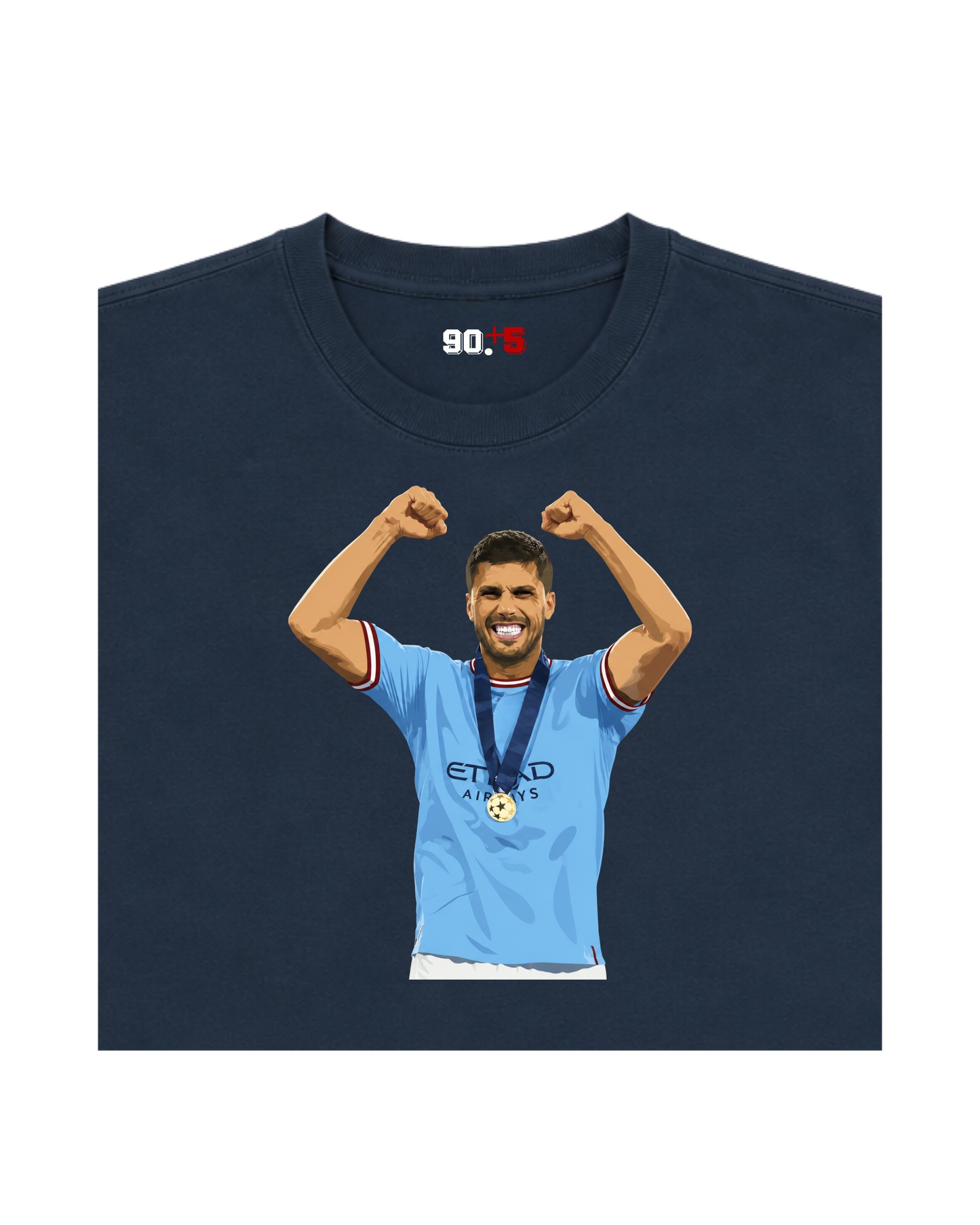 Manchester City - Rodri | Printed Club Classic T-Shirt