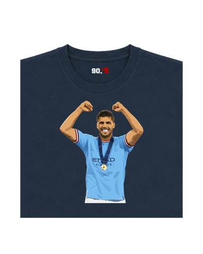 Manchester City - Rodri | Printed Club Classic T-Shirt
