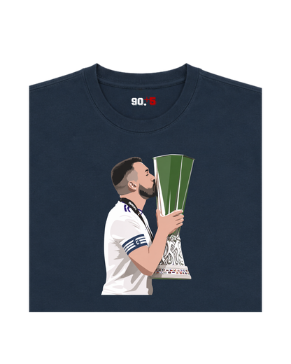 Aston Villa - McGinn Europa League | Printed Club Classic T-Shirt