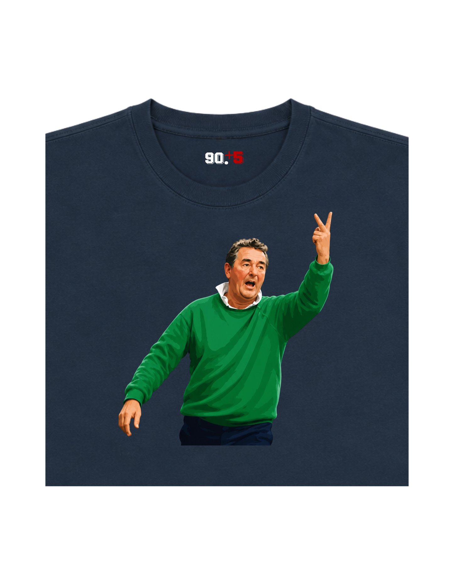 Nottingham Forest - Clough | Printed Club Classic T-Shirt