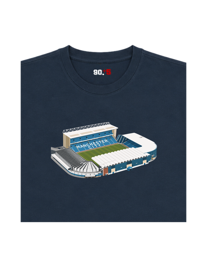 Manchester City - Maine Road | Printed Club Classic T-Shirt