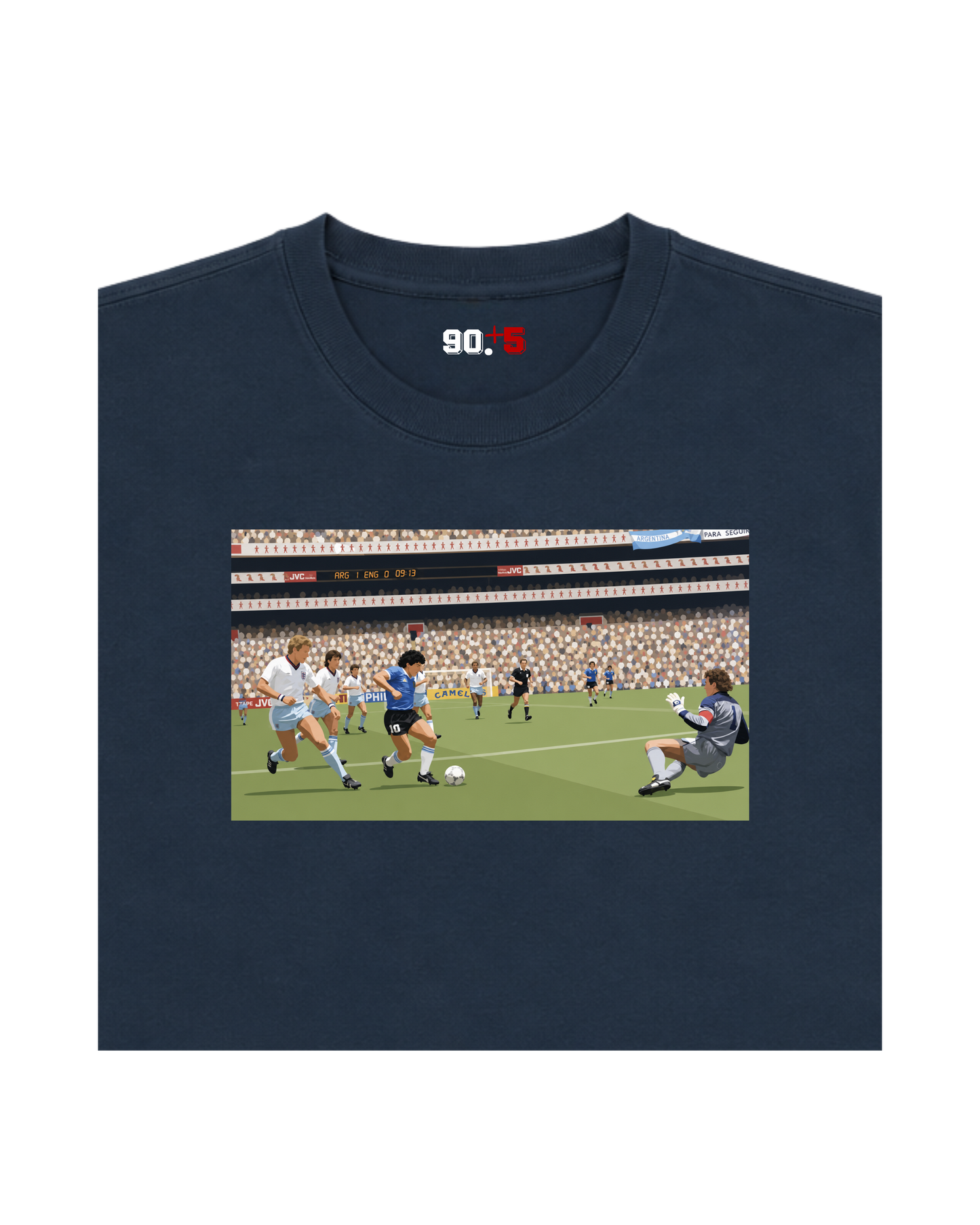 Argentina - Maradona Goal of the Century vs England | Printed Club Classic T-Shirt