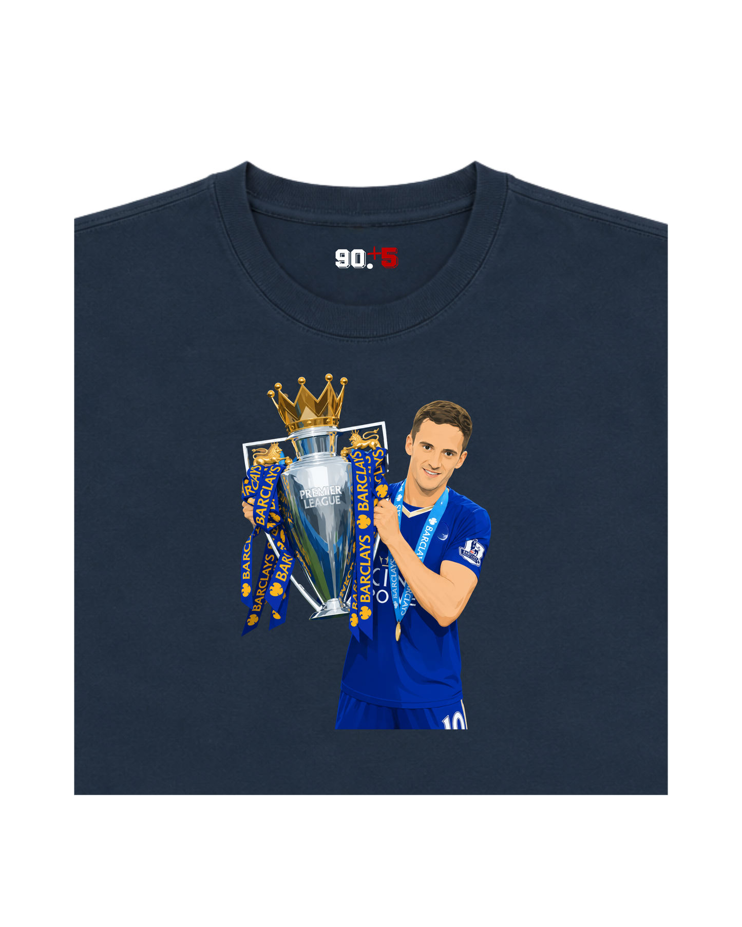 Leicester City - King 2015/16 | Printed Club Classic T-Shirt
