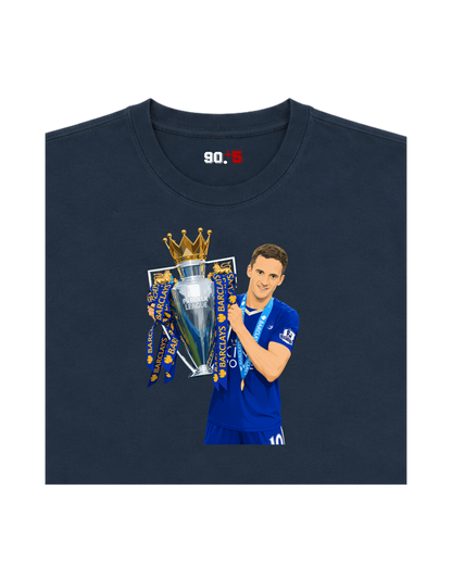 Leicester City - King 2015/16 | Printed Club Classic T-Shirt