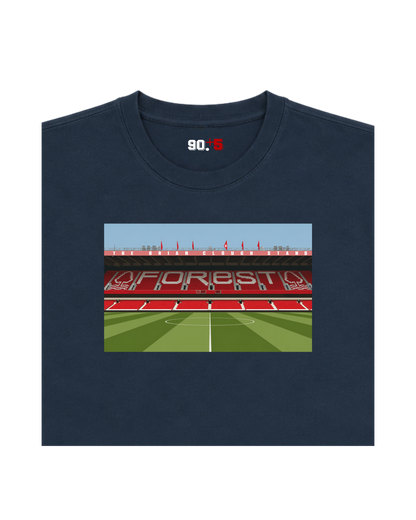 Nottingham Forest - City Ground | Printed Club Classic T-Shirt