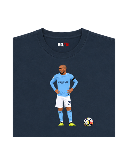 Manchester City - Silva | Printed Club Classic T-Shirt