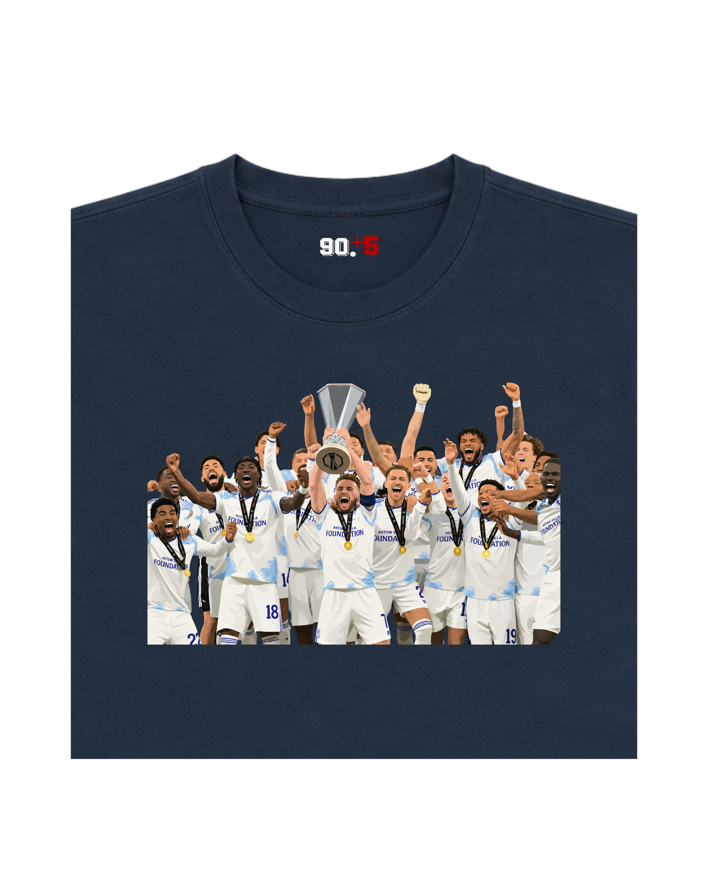 Aston Villa - 2026 Europa | Printed Club Classic T-Shirt