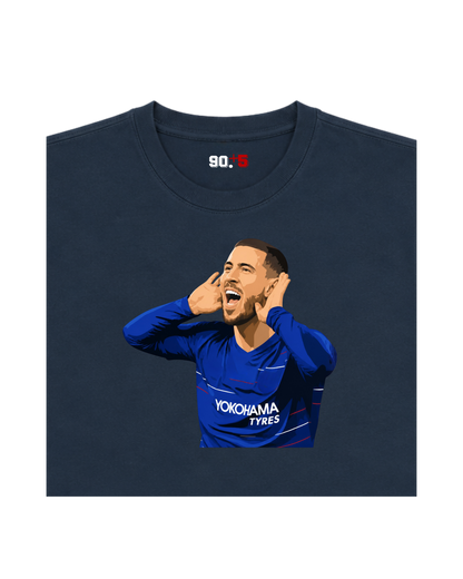 Chelsea - Hazard | Printed Club Classic T-Shirt