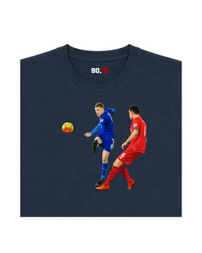 Leicester City - Vardy vs Liverpool | Printed Club Classic T-Shirt
