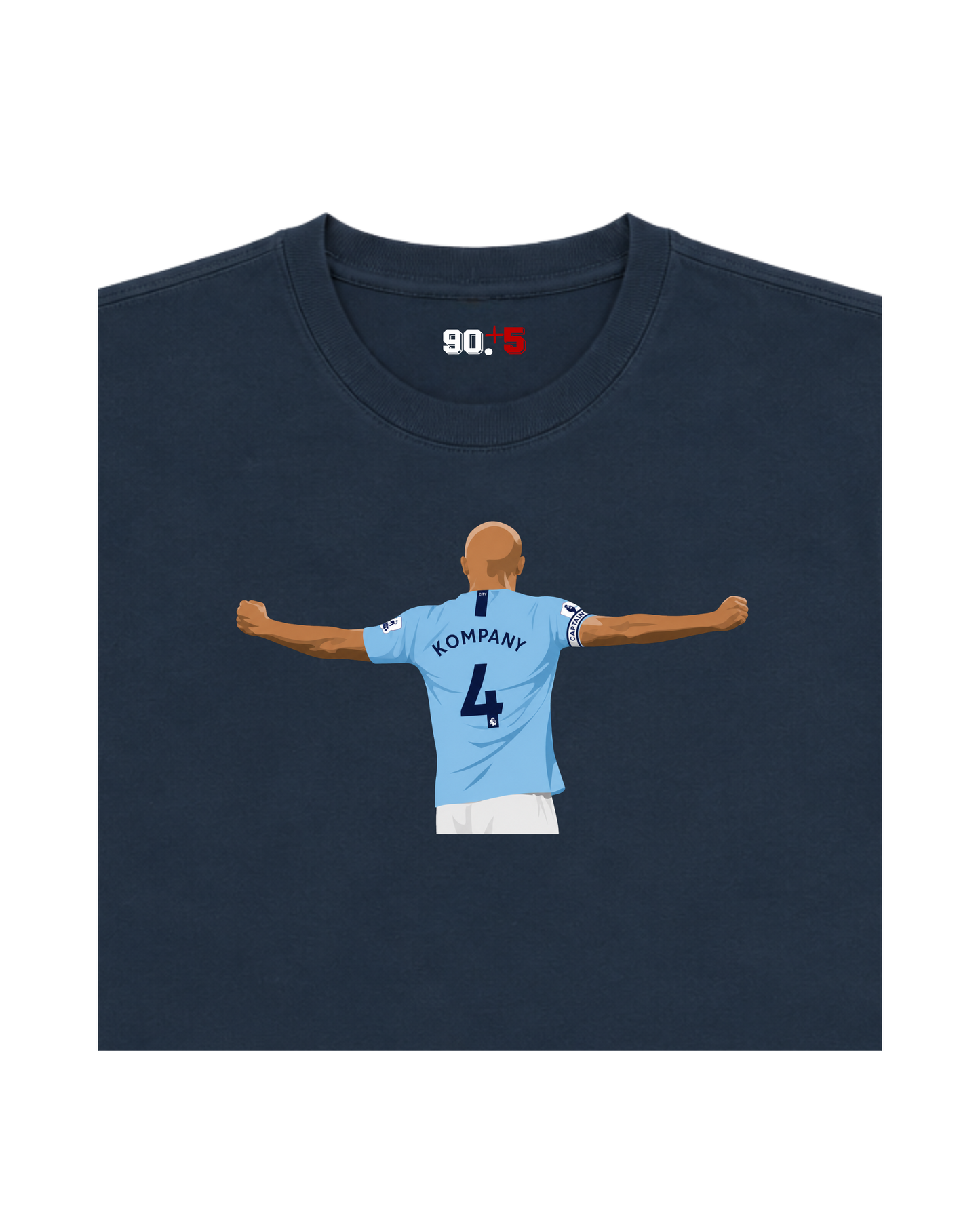 Manchester City - Kompany | Printed Club Classic T-Shirt