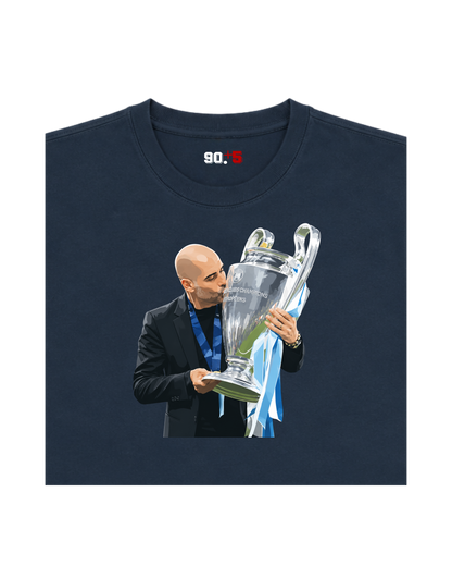 Manchester City - Pep UCL 2023 | Printed Club Classic T-Shirt