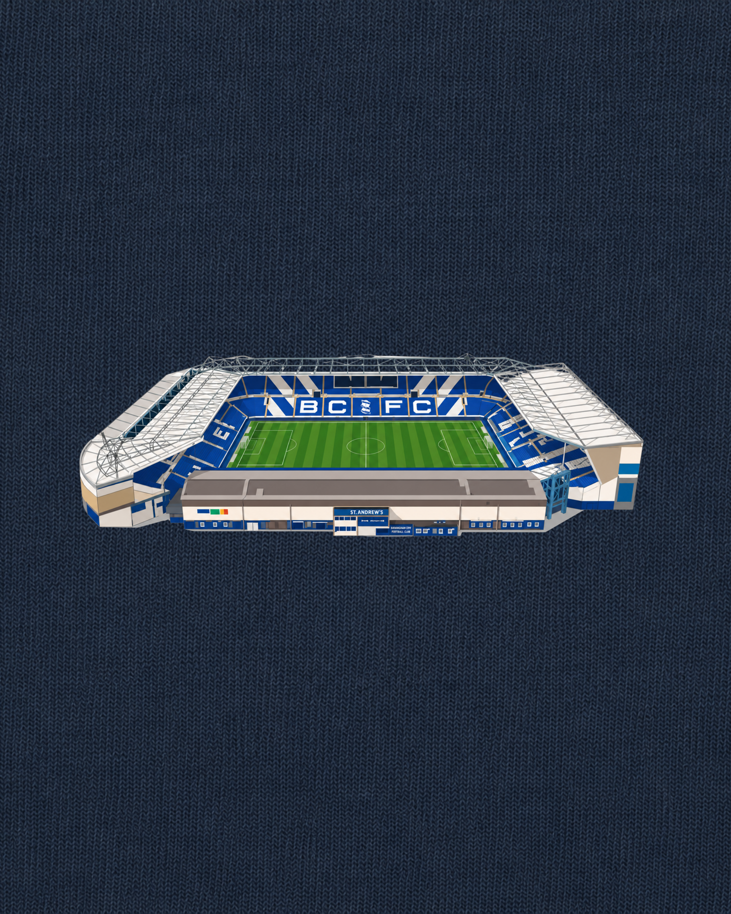 Birmingham City - St Andrew's | Printed Club Classic T-Shirt