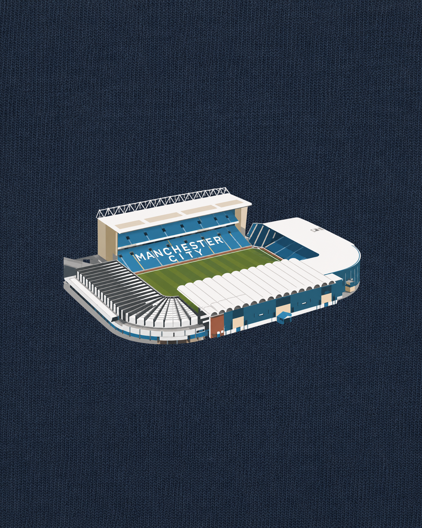 Manchester City - Maine Road | Printed Club Classic T-Shirt