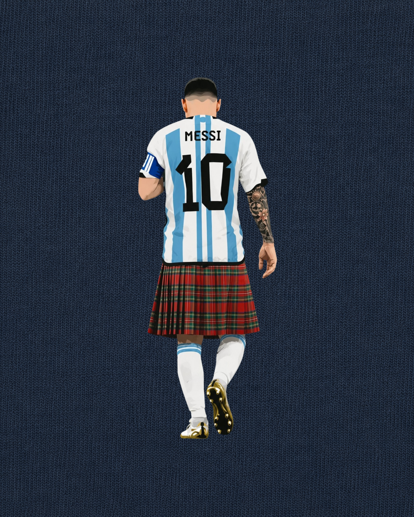Scotland - MacMessi | Printed Club Classic T-Shirt
