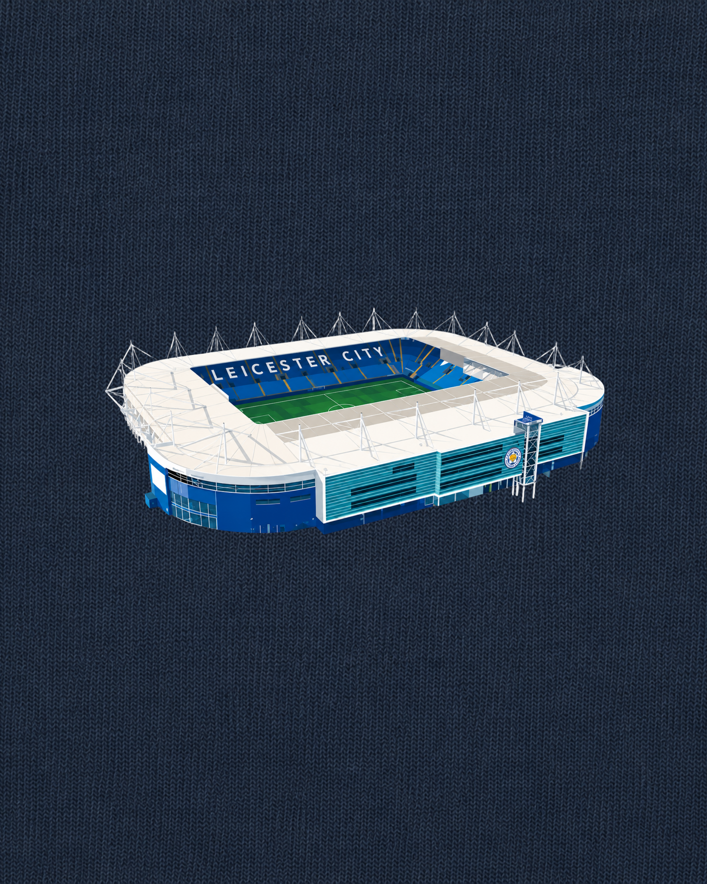 Leicester City - King Power | Printed Club Classic T-Shirt