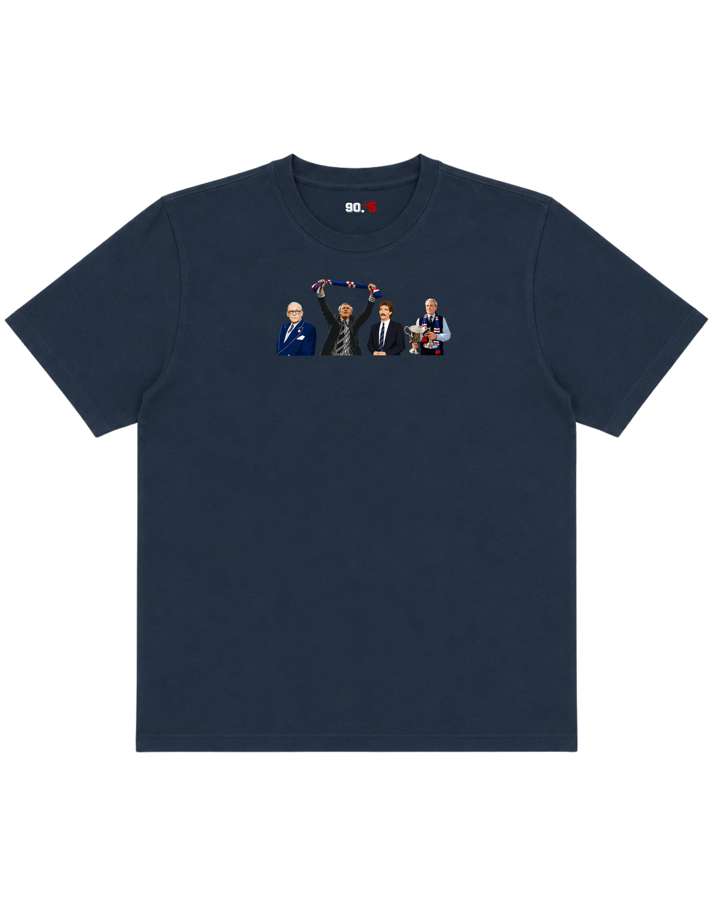 Rangers FC - Managers | Printed Club Classic T-Shirt