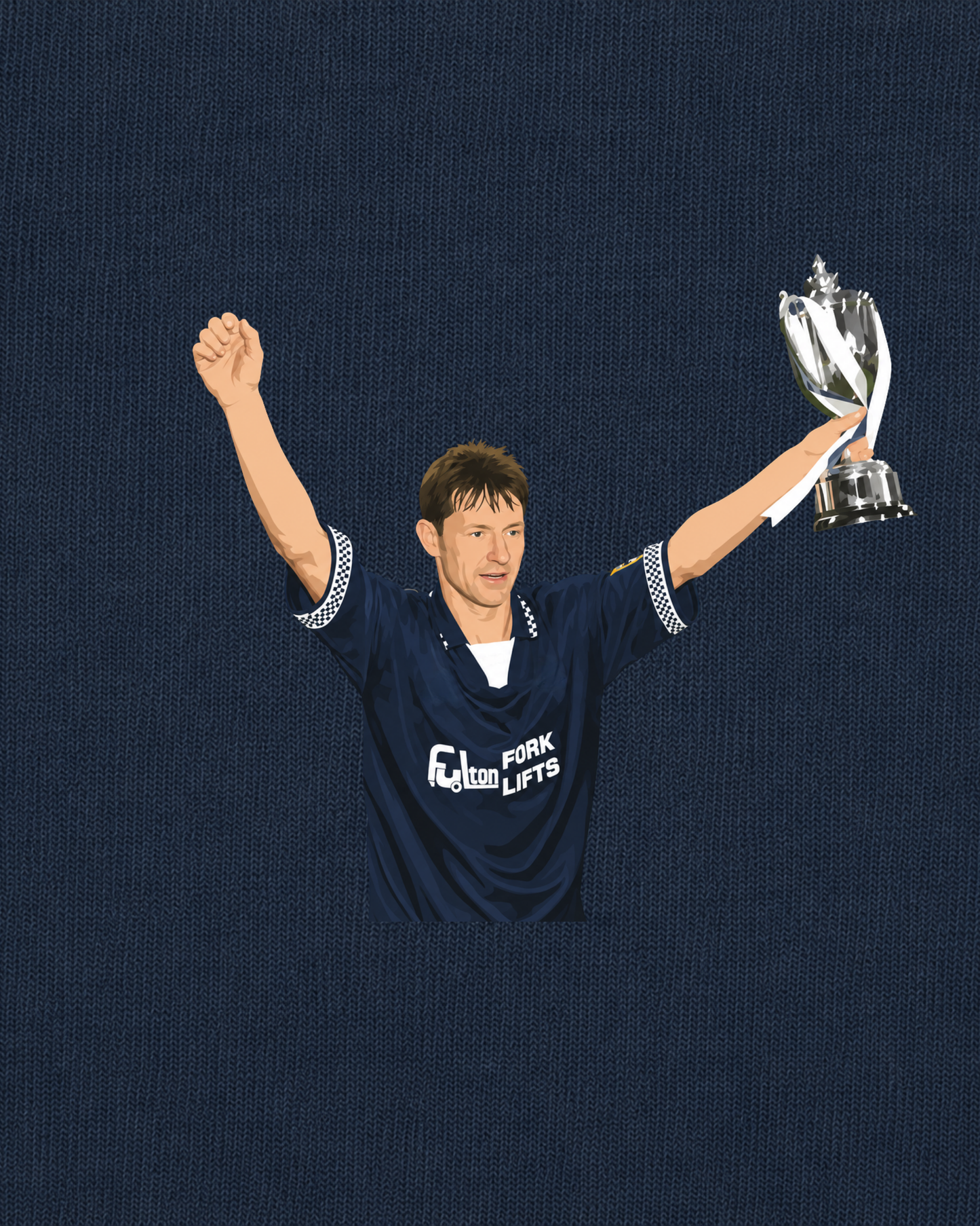 Falkirk FC - McAllister | Printed Club Classic T-Shirt
