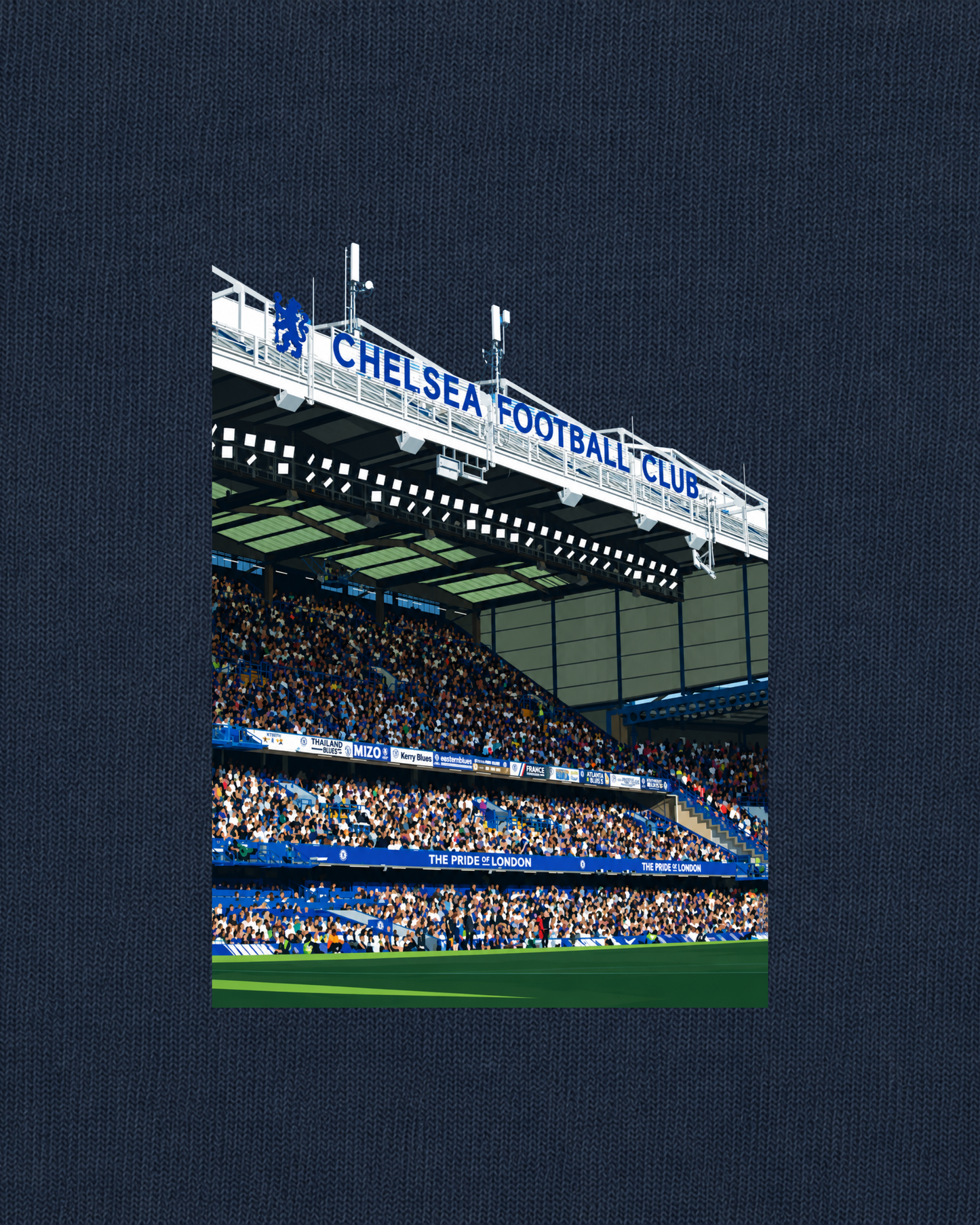 Chelsea - Stamford Bridge | Printed Club Classic T-Shirt