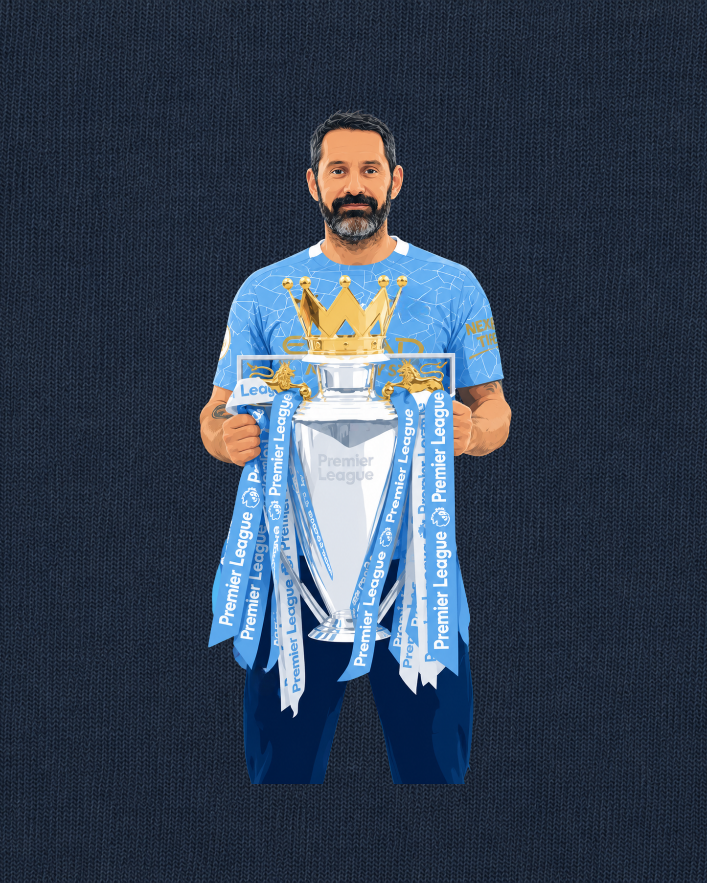 Manchester City - Carson | Printed Club Classic T-Shirt