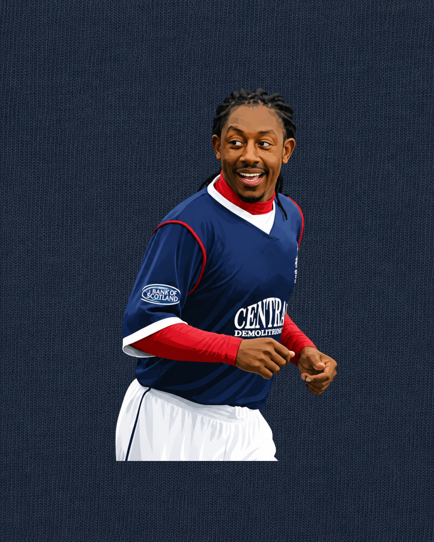 Falkirk FC - Latapy | Printed Club Classic T-Shirt