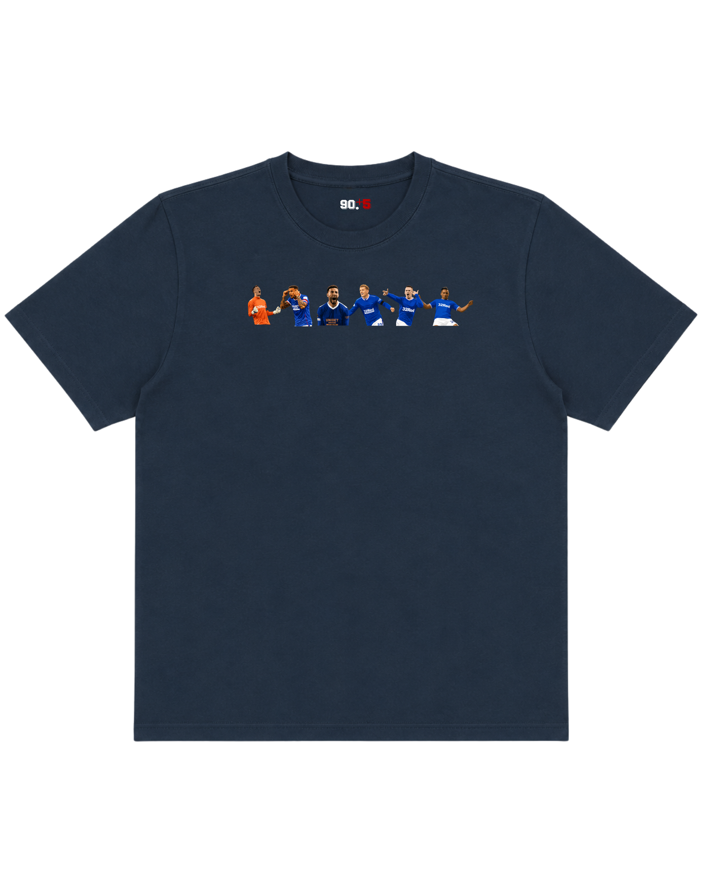 Rangers FC - 55 Heroes | Printed Club Classic T-Shirt