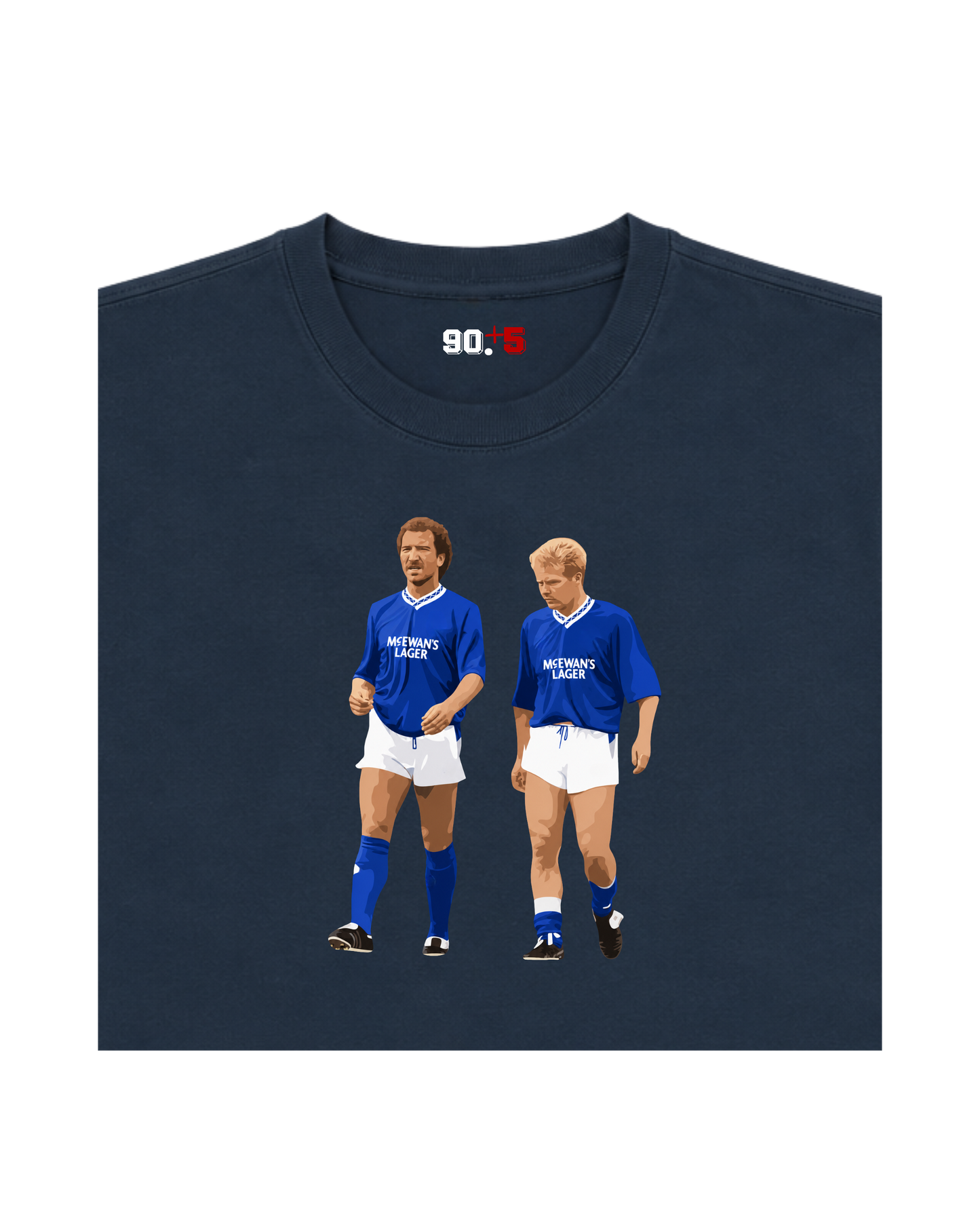 Rangers FC - Souness & Mo | Printed Club Classic T-Shirt