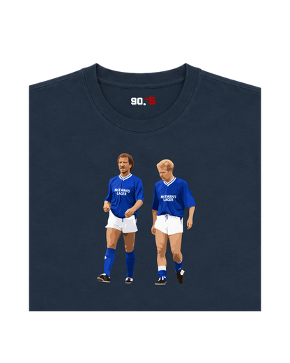 Rangers FC - Souness & Mo | Printed Club Classic T-Shirt