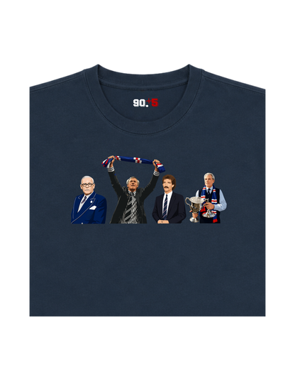 Rangers FC - Managers | Printed Club Classic T-Shirt