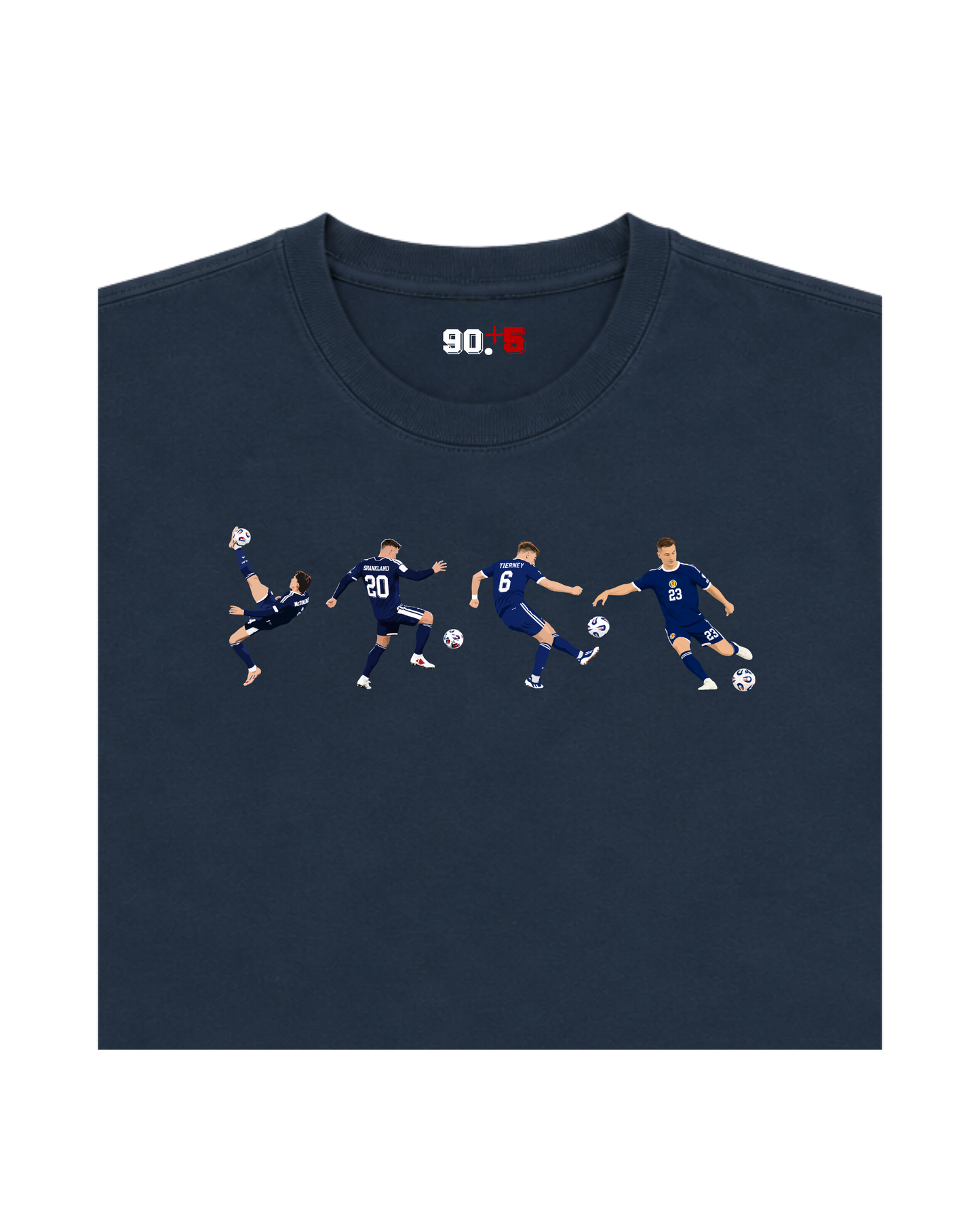 Scotland - 4-2 vs Denmark | Printed Club Classic T-Shirt