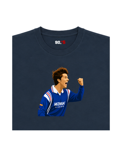 Rangers FC - Laudrup | Printed Club Classic T-Shirt