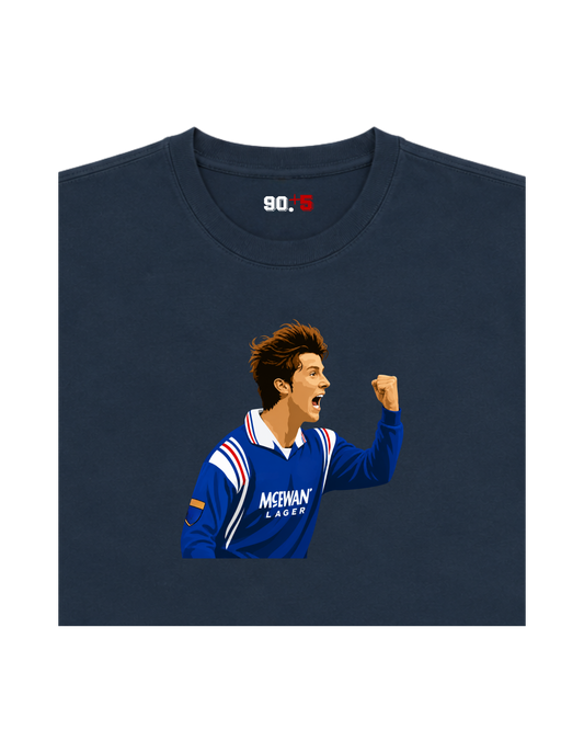 Rangers FC - Laudrup | Printed Club Classic T-Shirt