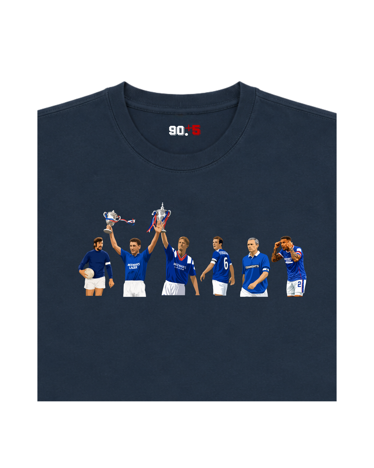 Rangers FC - Captains | Printed Club Classic T-Shirt