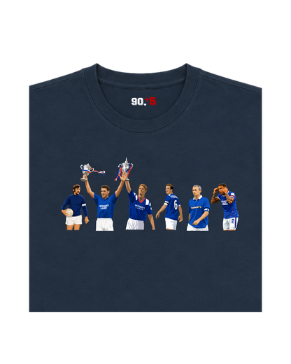 Rangers FC - Captains | Printed Club Classic T-Shirt