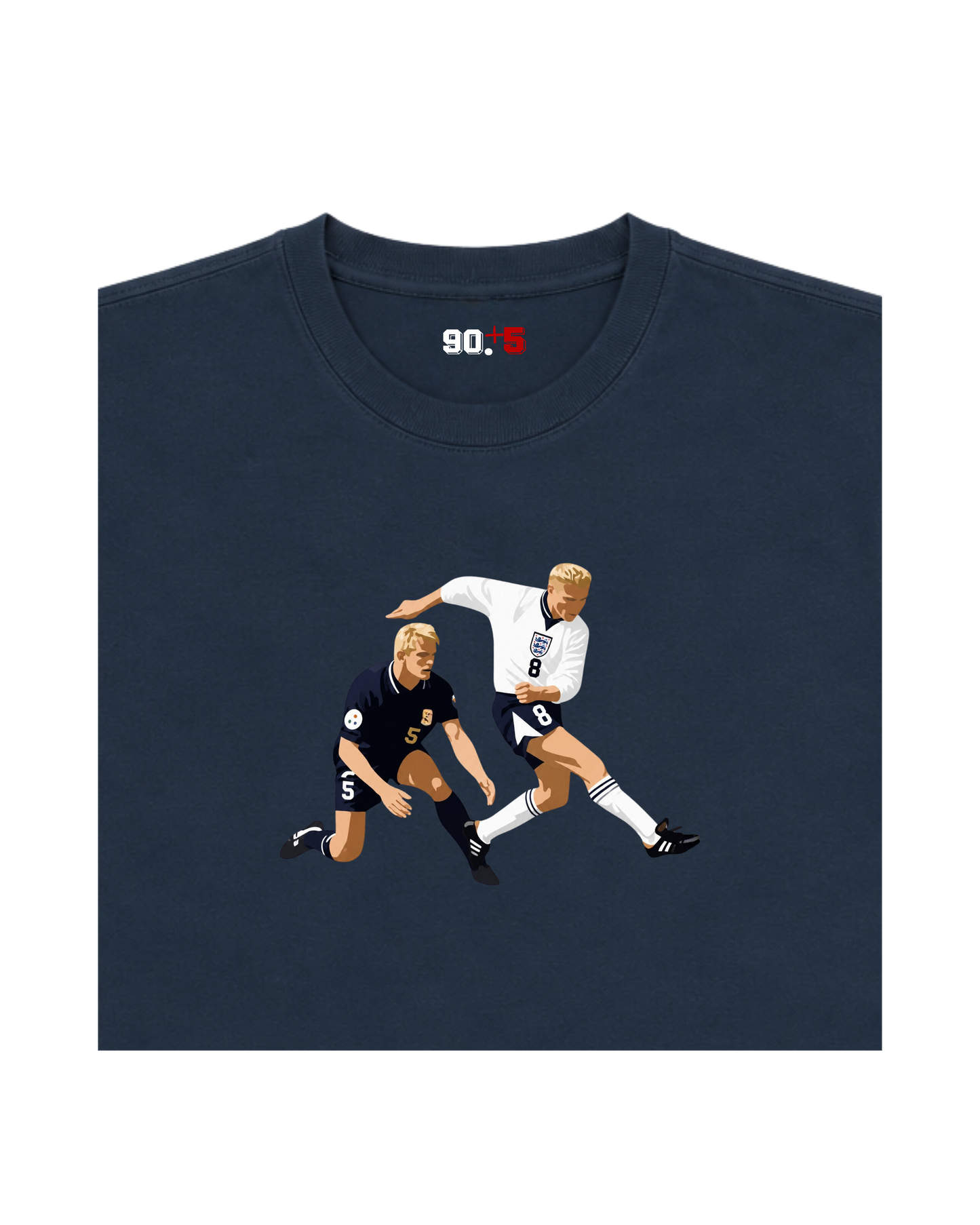 England - Gazza vs Scotland | Printed Club Classic T-Shirt