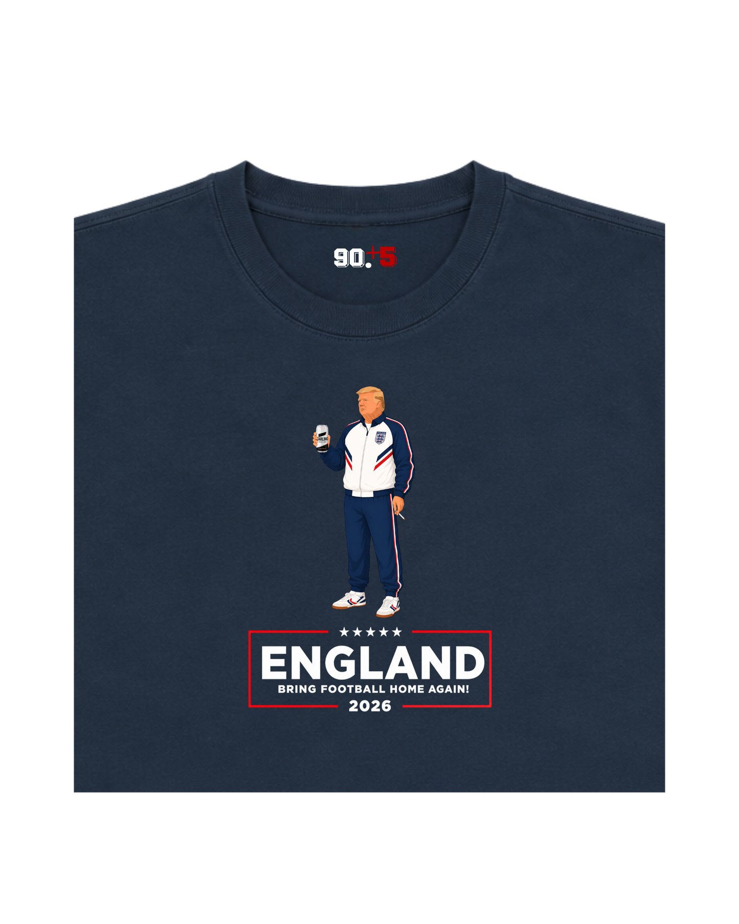 England - Bring Football Home Again | Printed Club Classic T-Shirt