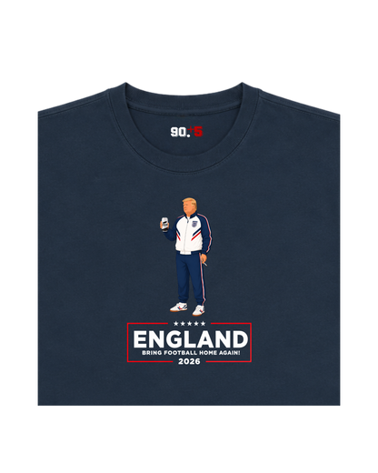 England - Bring Football Home Again | Printed Club Classic T-Shirt