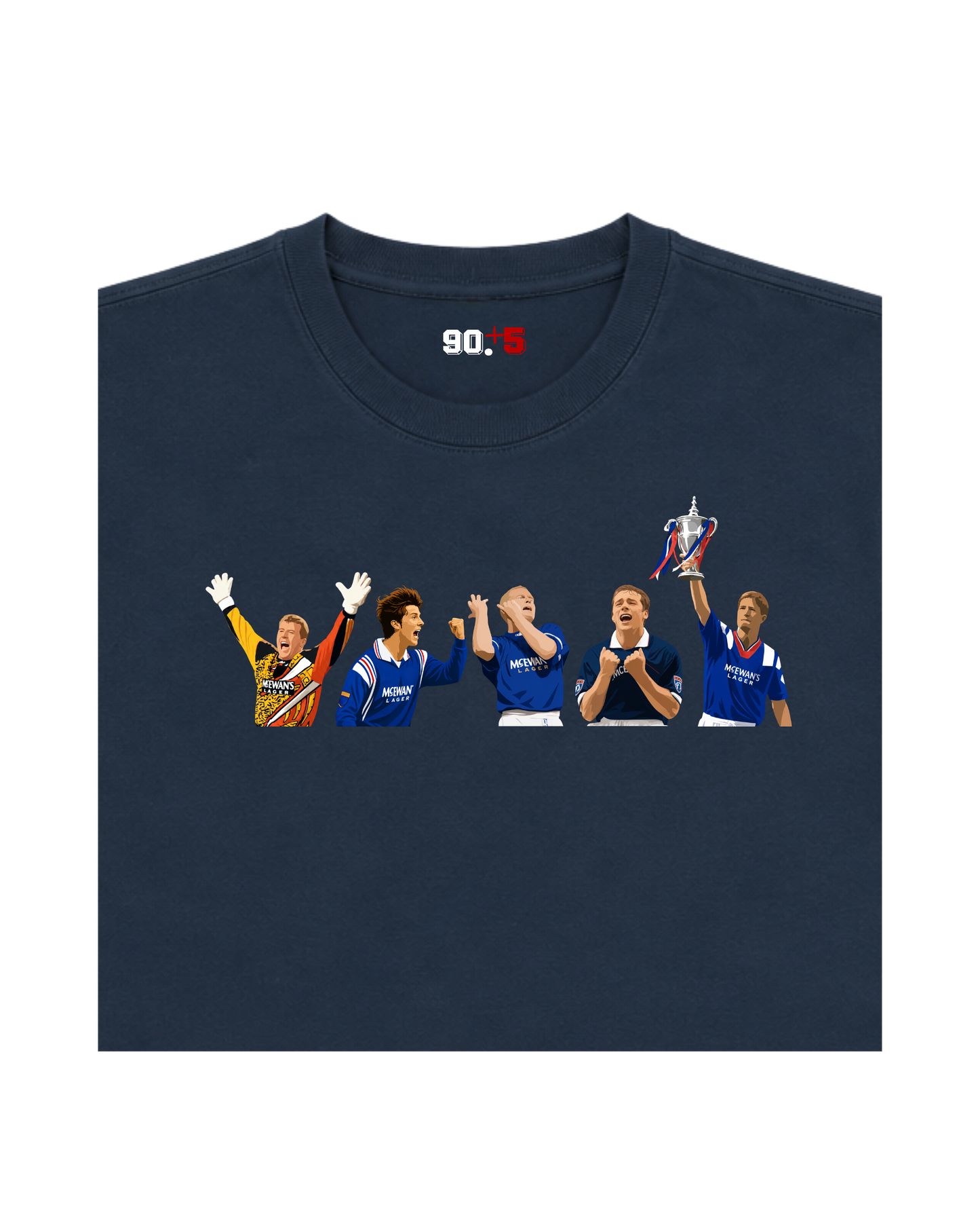 Rangers FC - 9IAR Heroes | Printed Club Classic T-Shirt