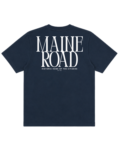 Manchester City - Maine Road | Printed Club Classic T-Shirt