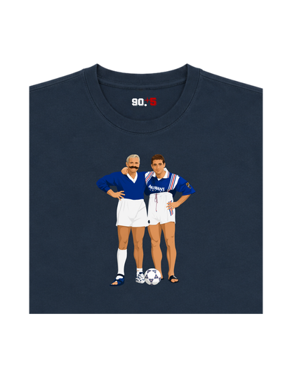 Rangers FC - McCoist & Gazza | Printed Club Classic T-Shirt