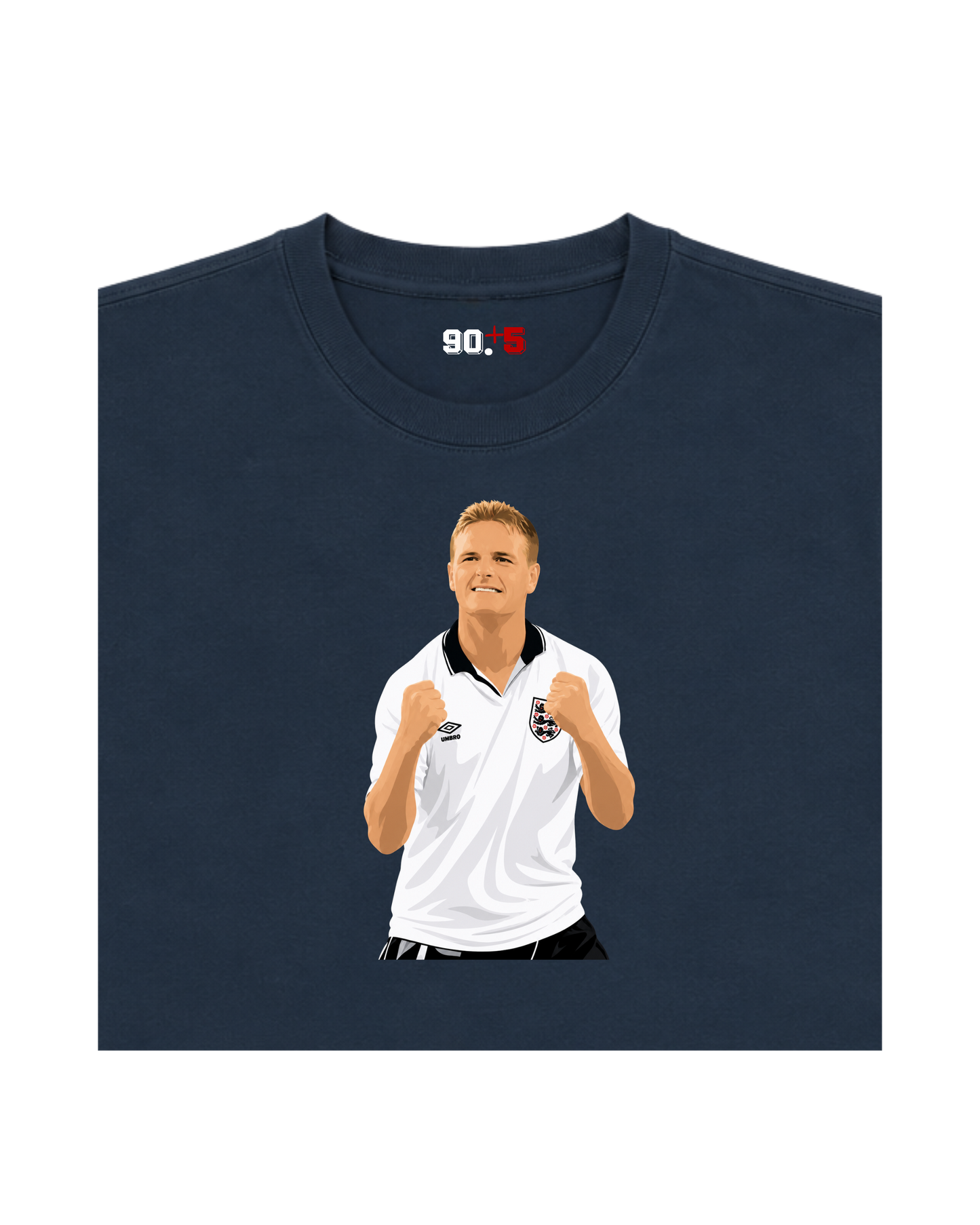 England - Gazza | Printed Club Classic T-Shirt