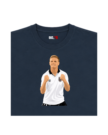 England - Gazza | Printed Club Classic T-Shirt