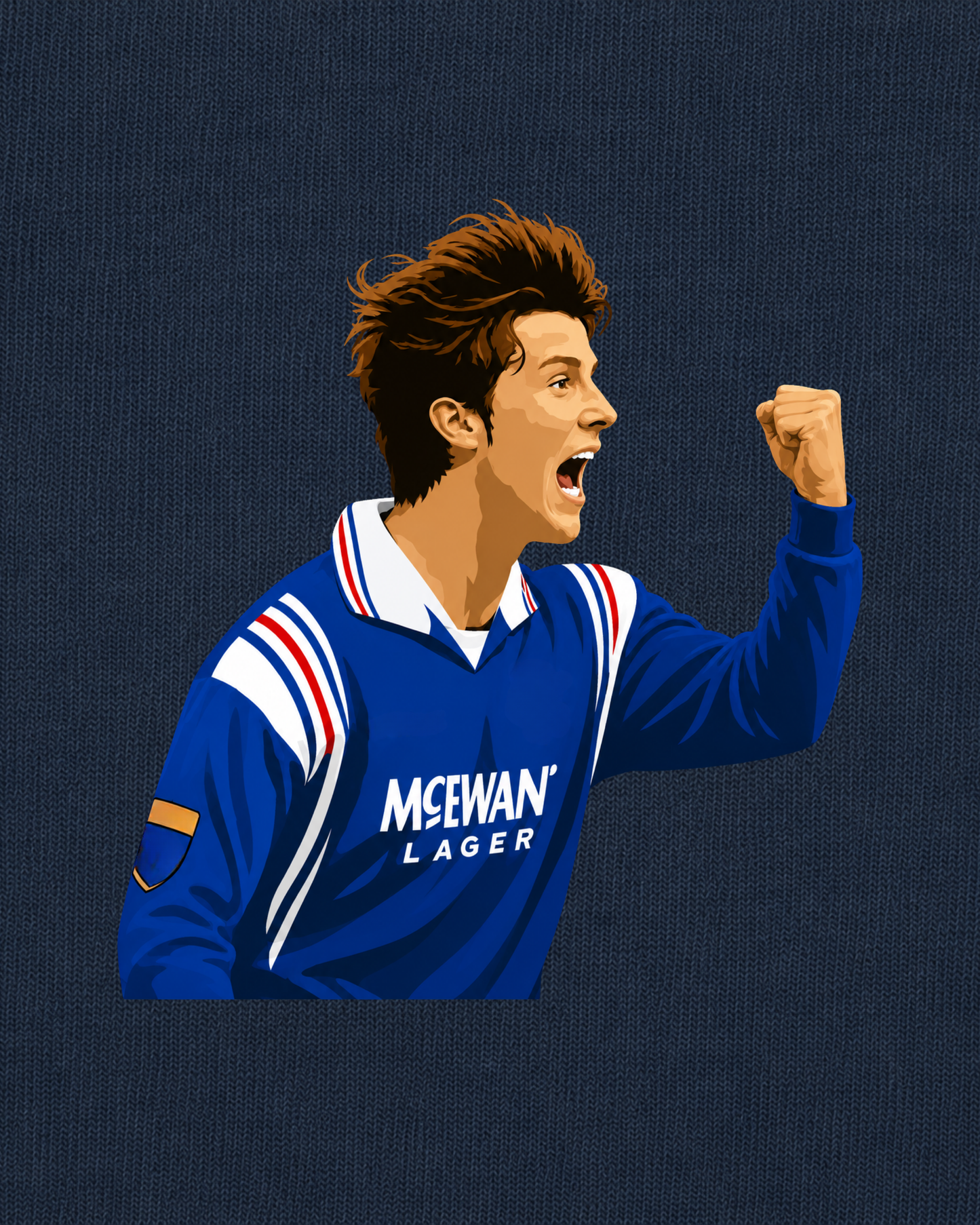 Rangers FC - Laudrup | Printed Club Classic T-Shirt