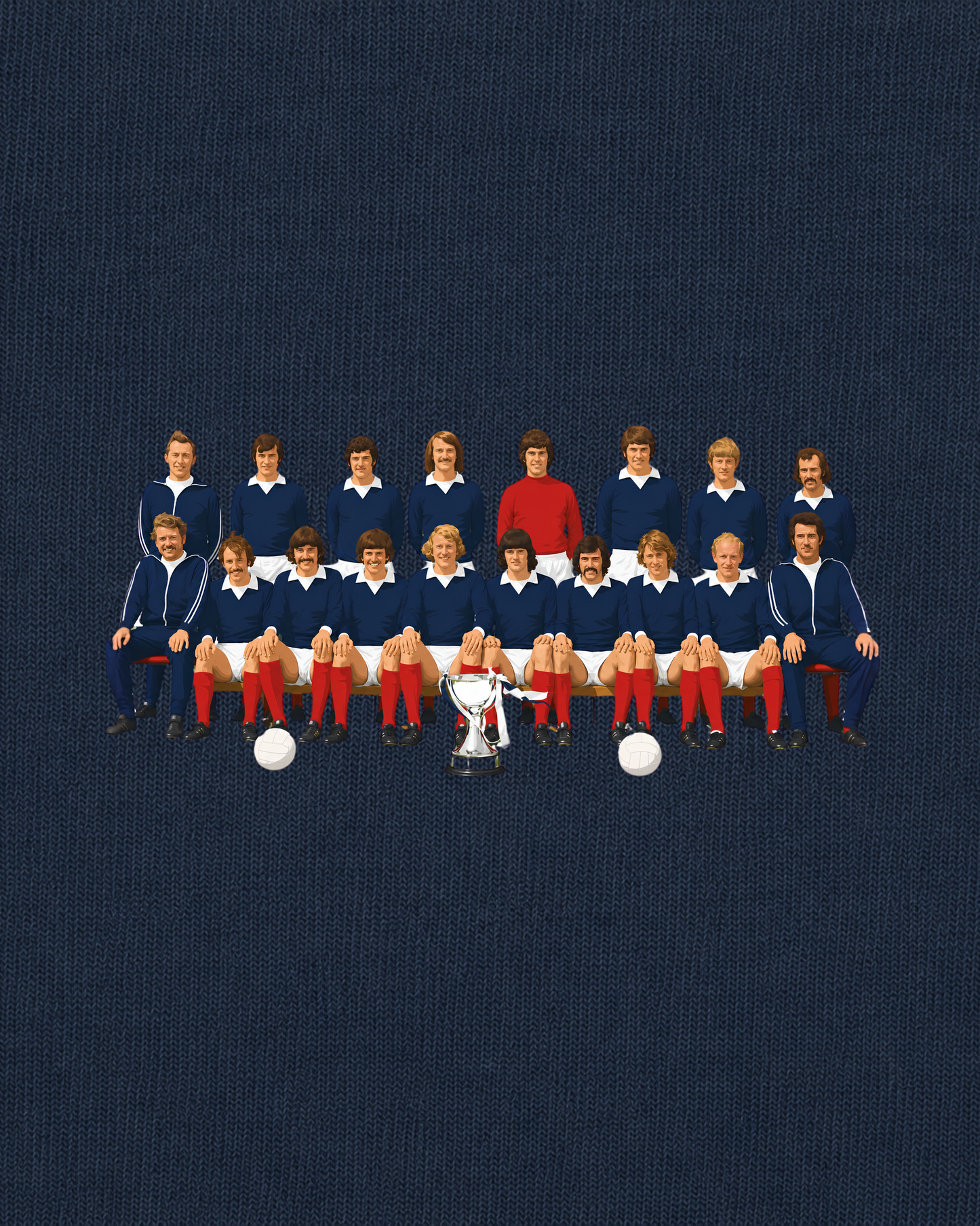 Dundee FC - 1973 League Cup | Printed Club Classic T-Shirt