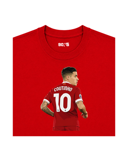 Liverpool - Coutinho | Printed Club Classic T-Shirt
