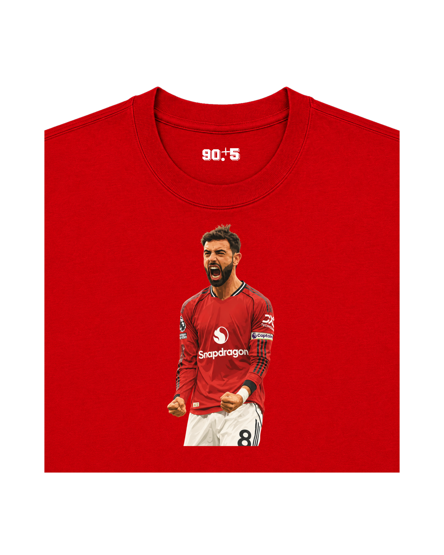 Manchester United - Fernandes | Printed Club Classic T-Shirt