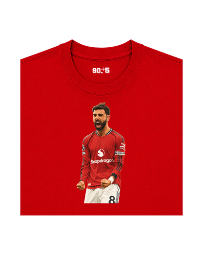 Manchester United - Fernandes | Printed Club Classic T-Shirt