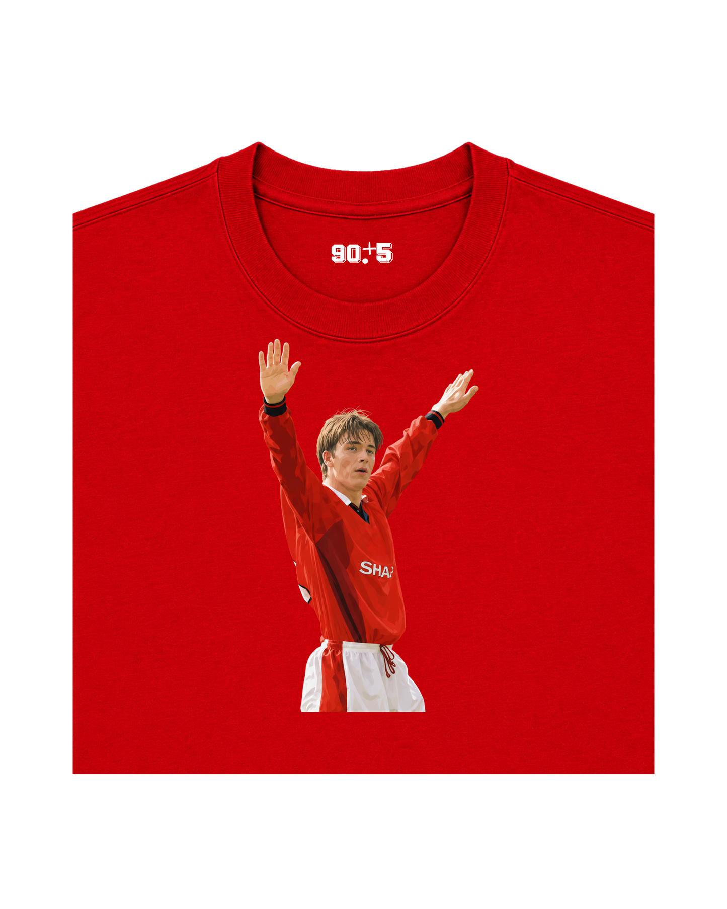 Manchester United - Beckham | Printed Club Classic T-Shirt