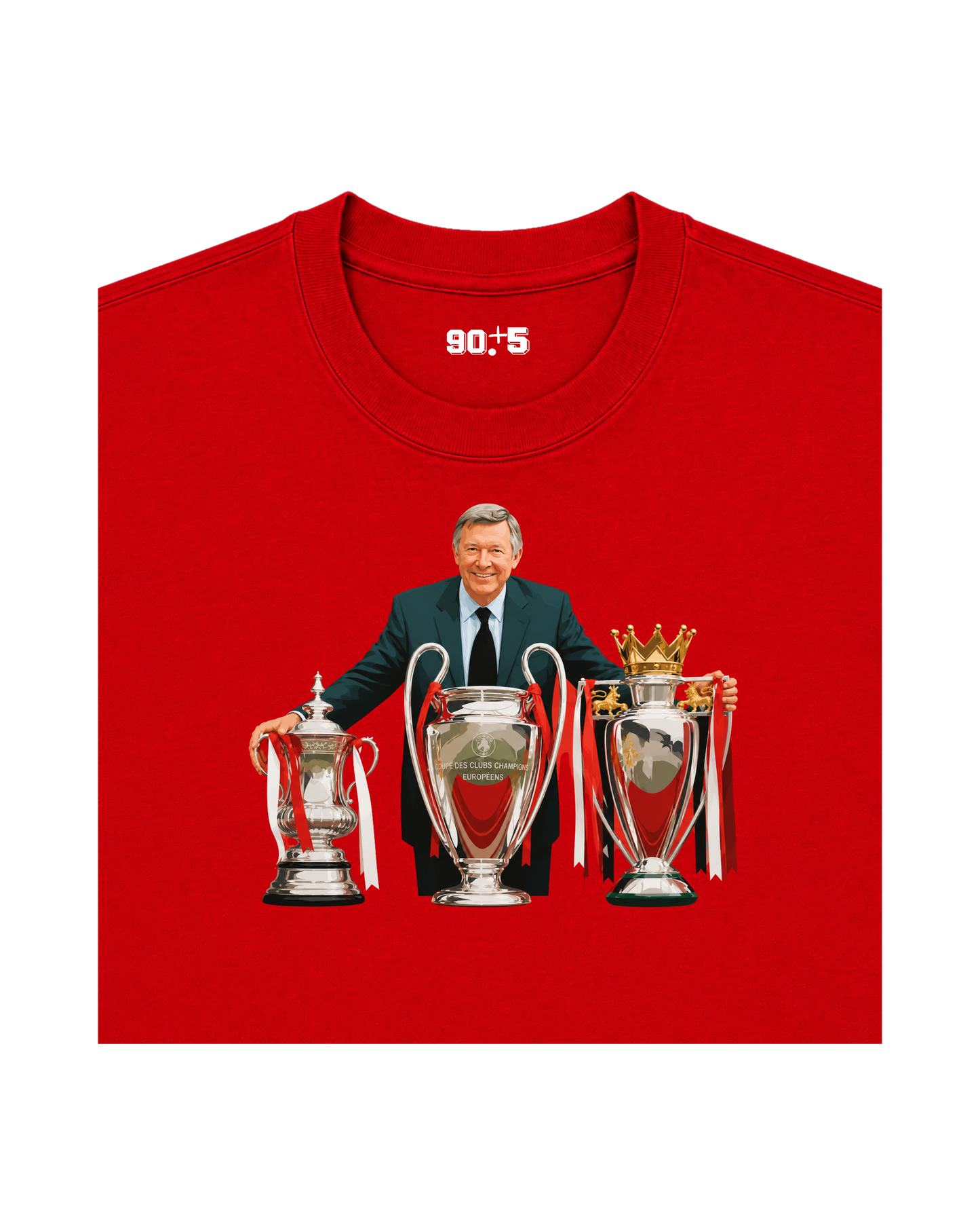 Manchester United - Sir Alex | Printed Club Classic T-Shirt