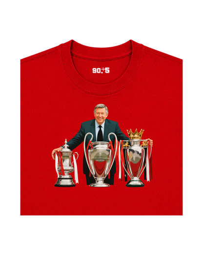 Manchester United - Sir Alex | Printed Club Classic T-Shirt
